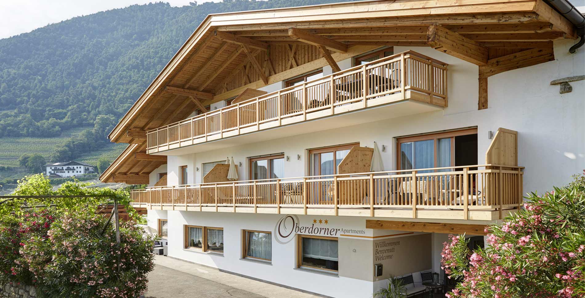Oberdorner Ferienwohnungen in Algund, Südtirol